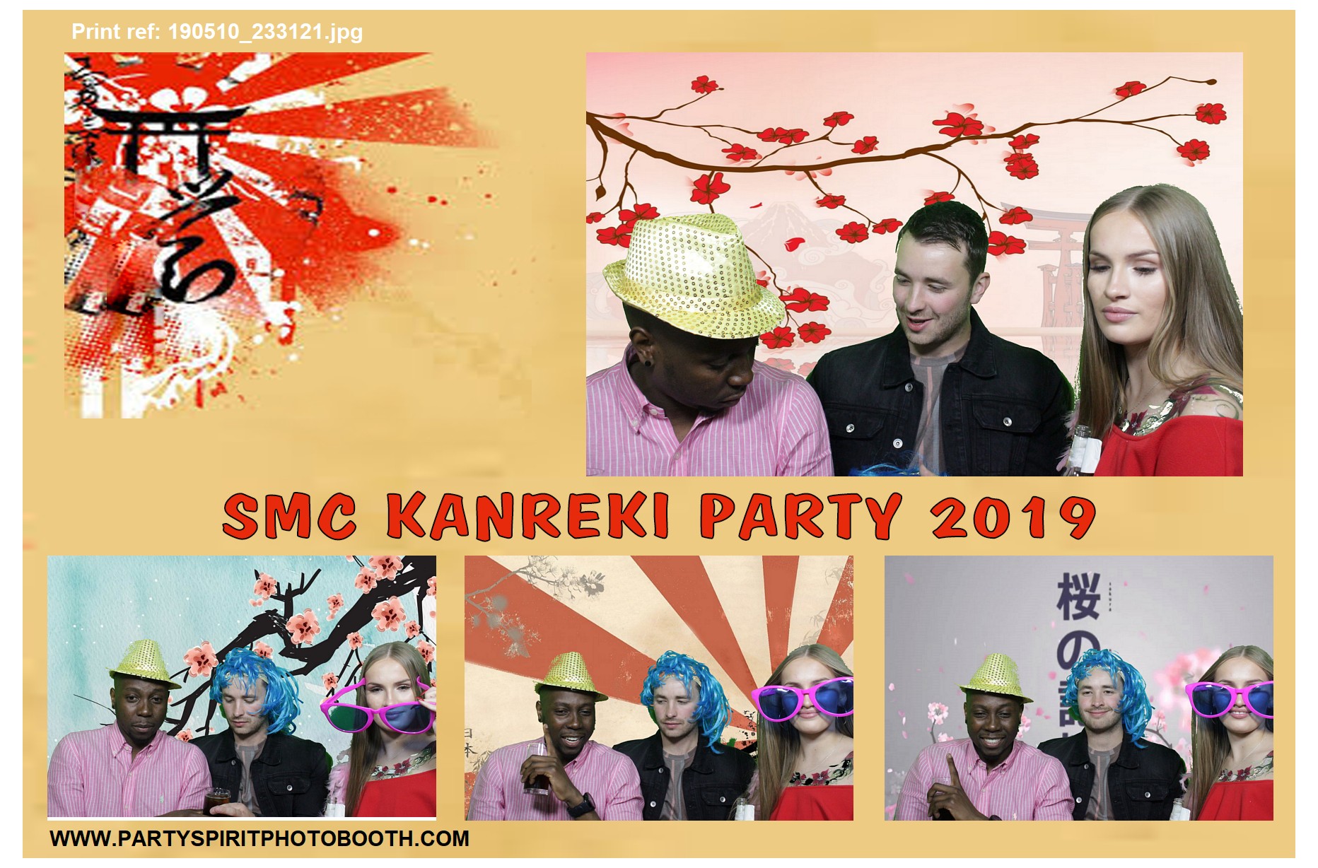 60th Japanese Theme Event | View more photos from the event at gallery.partyspiritphotobooth.com/u/PartySpiritPhotoBooth/60th-Japanese-Theme-Event